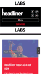 Mobile Screenshot of headlinermagazine.net